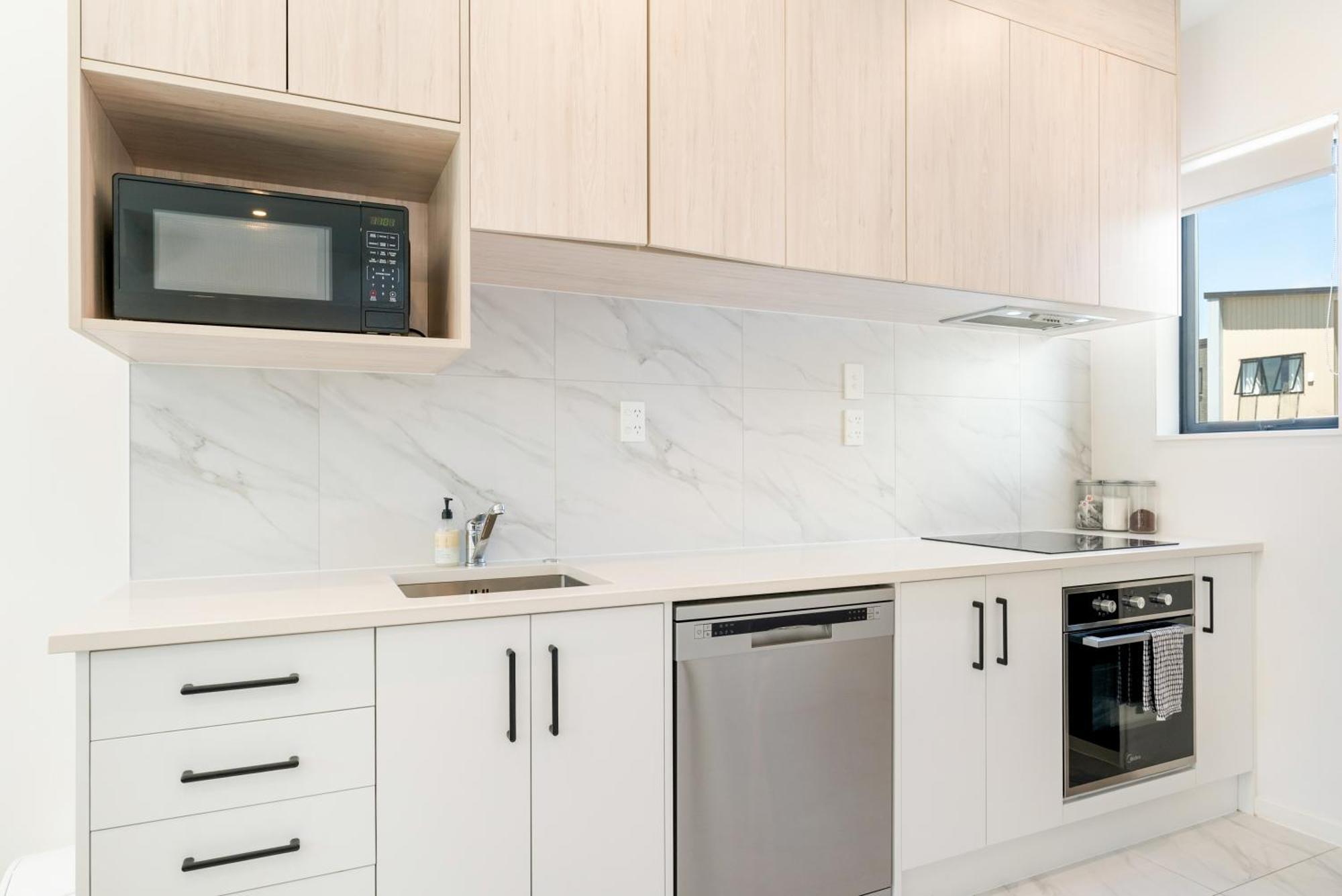 Cozy Brand New Townhouse 18 Villa โอ๊คแลนด์ ภายนอก รูปภาพ